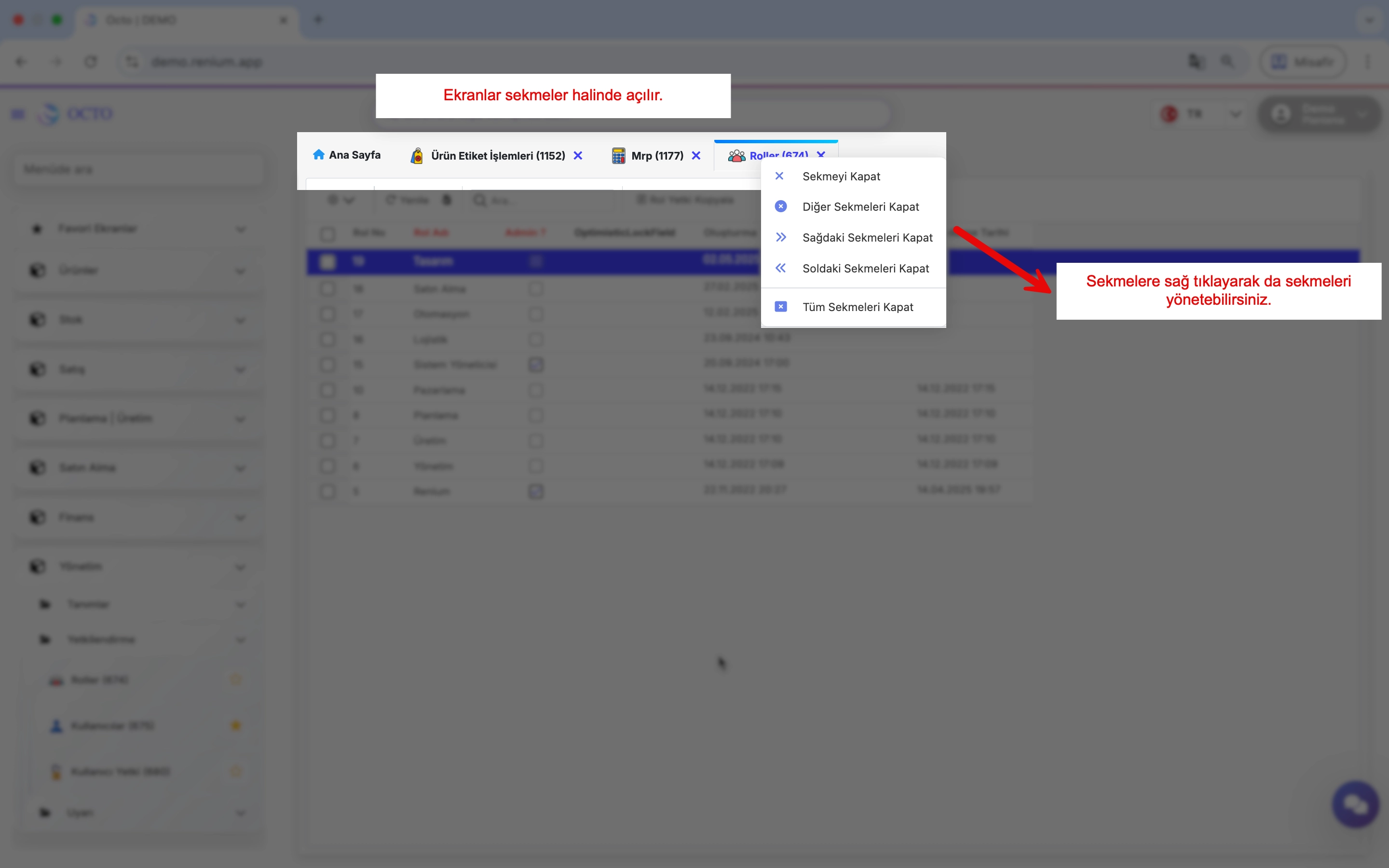 Tab Management